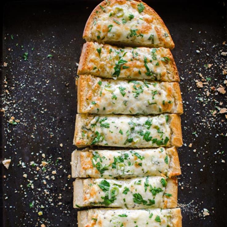 Cheesy Herbed Garlic Bread